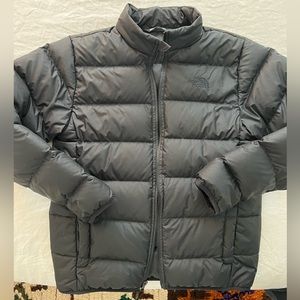 The North Face boys black jacket size large